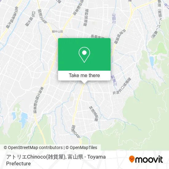 アトリエChinoco(雑貨屋) map