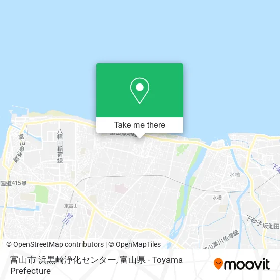 富山市 浜黒崎浄化センター map
