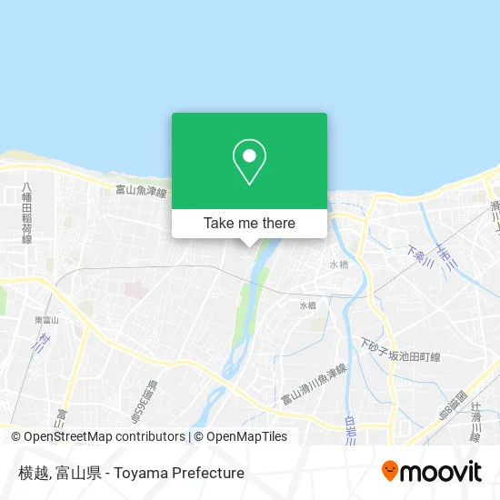 横越 map