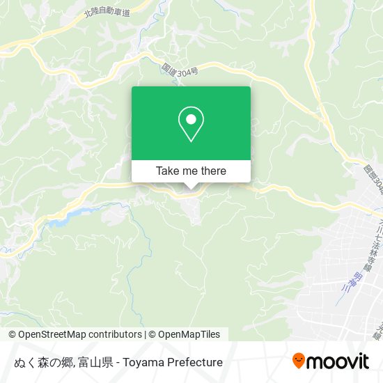 ぬく森の郷 map