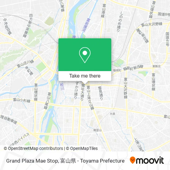 Grand Plaza Mae Stop map