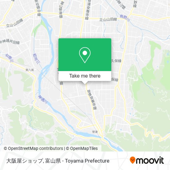 大阪屋ショップ map
