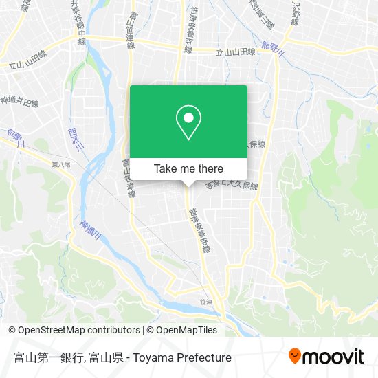 富山第一銀行 map