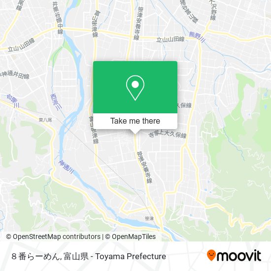 ８番らーめん map