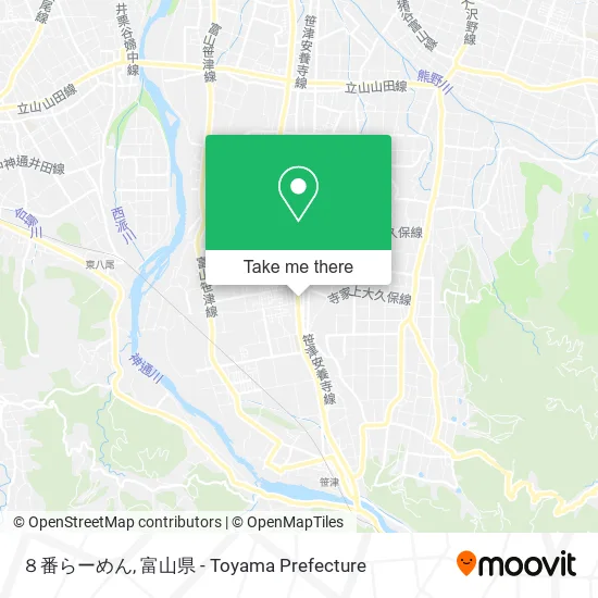 ８番らーめん map