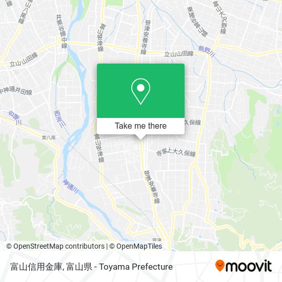 富山信用金庫 map