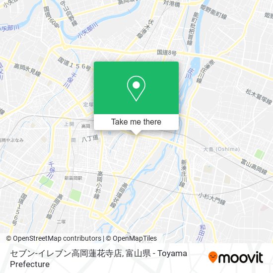 セブン-イレブン高岡蓮花寺店 map