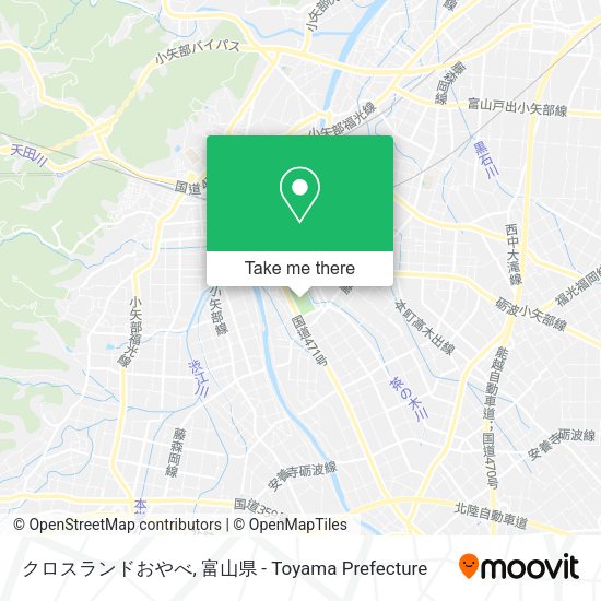 クロスランドおやべ map