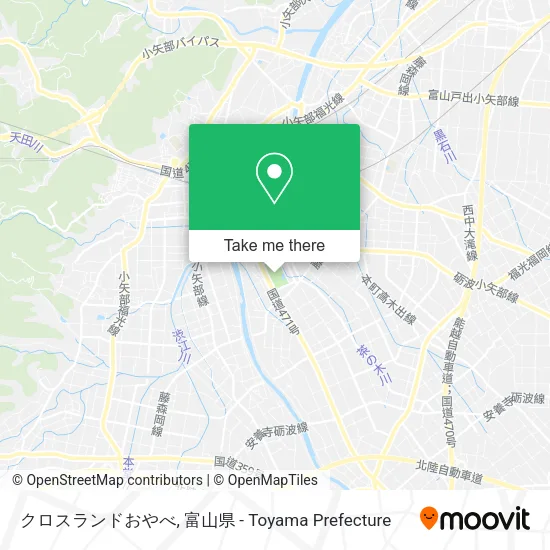 クロスランドおやべ map