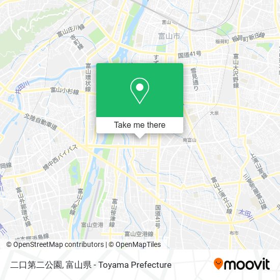 二口第二公園 map