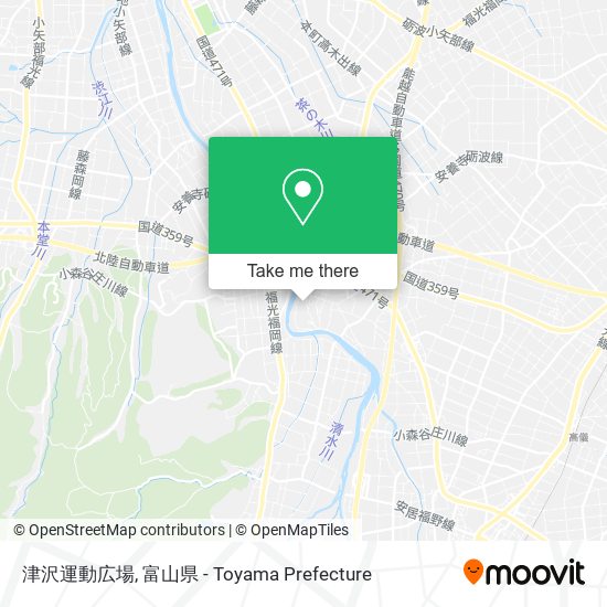 津沢運動広場 map