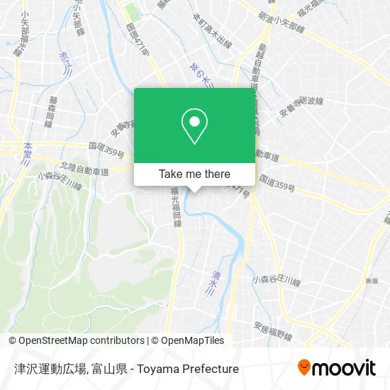 津沢運動広場 map