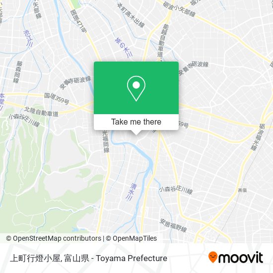 上町行燈小屋 map