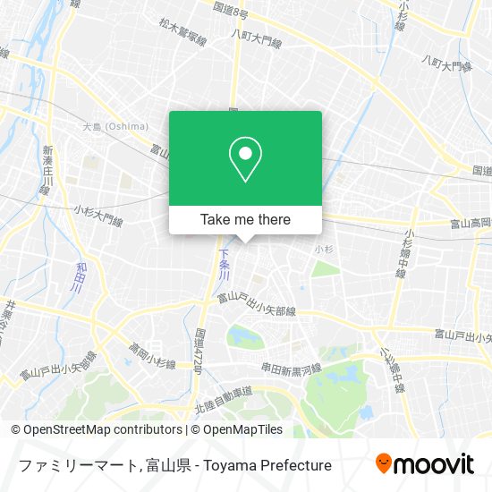 ファミリーマート map