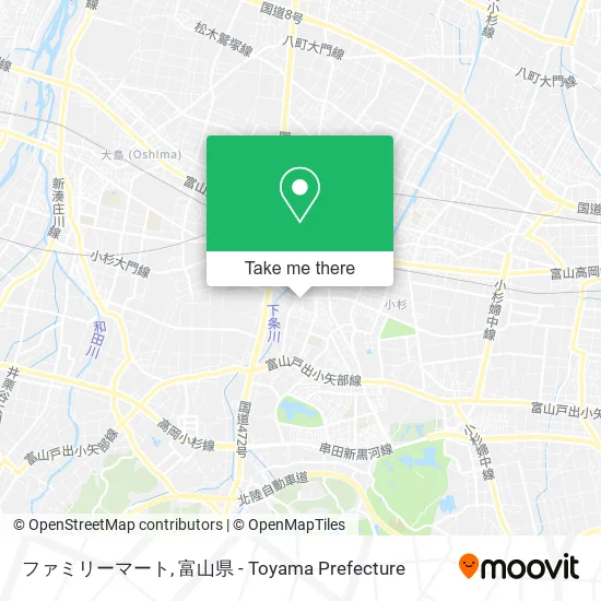 ファミリーマート map