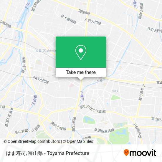 はま寿司 map