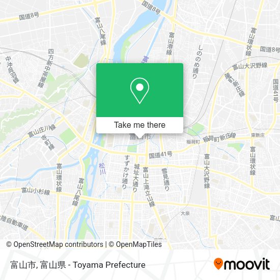 富山市 map