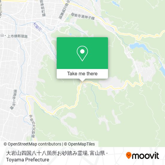 大岩山四国八十八箇所お砂踏み霊場 map