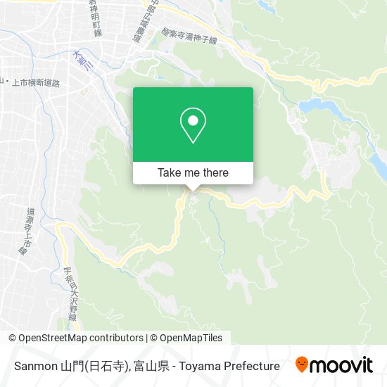 Sanmon 山門(日石寺) map
