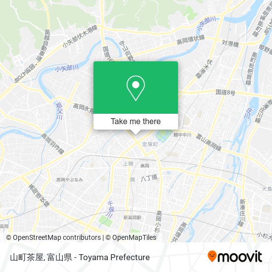 山町茶屋 map