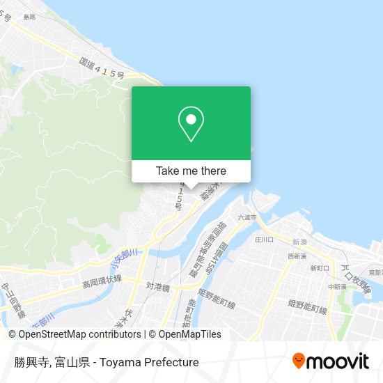 勝興寺 map