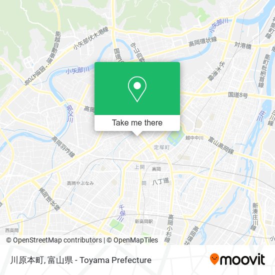 川原本町 map