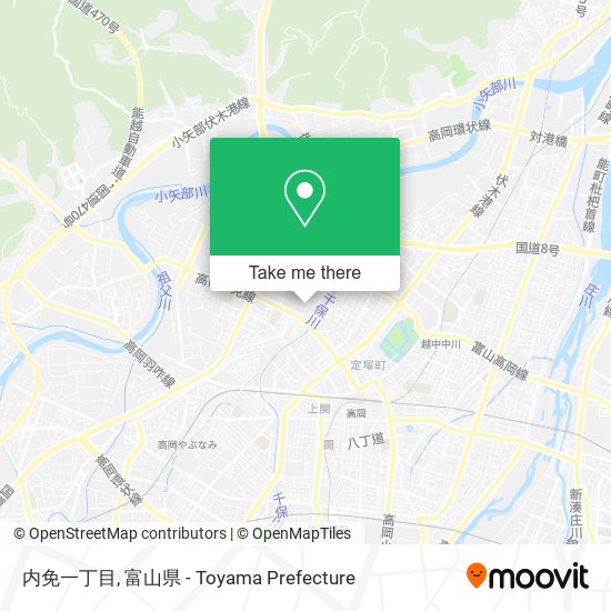 内免一丁目 map