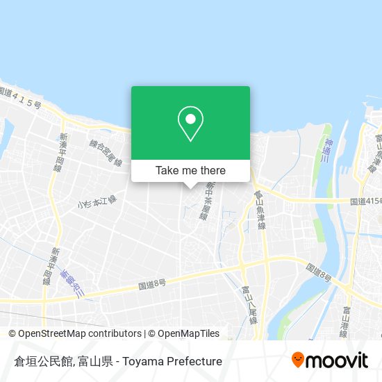 倉垣公民館 map