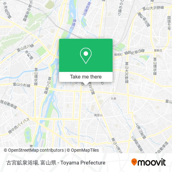 古宮鉱泉浴場 map