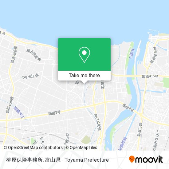 柳原保険事務所 map