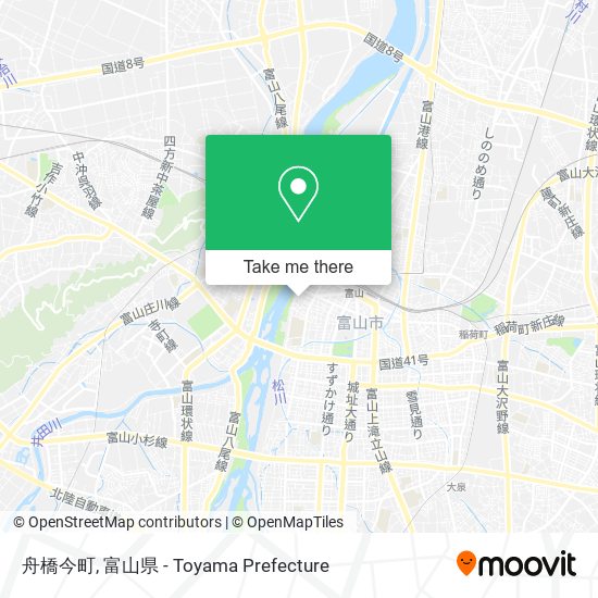 舟橋今町 map