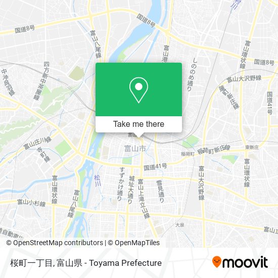 桜町一丁目 map