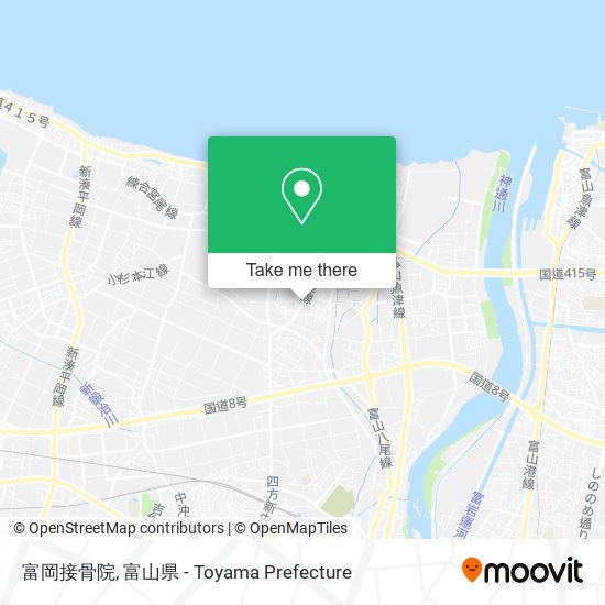 富岡接骨院 map