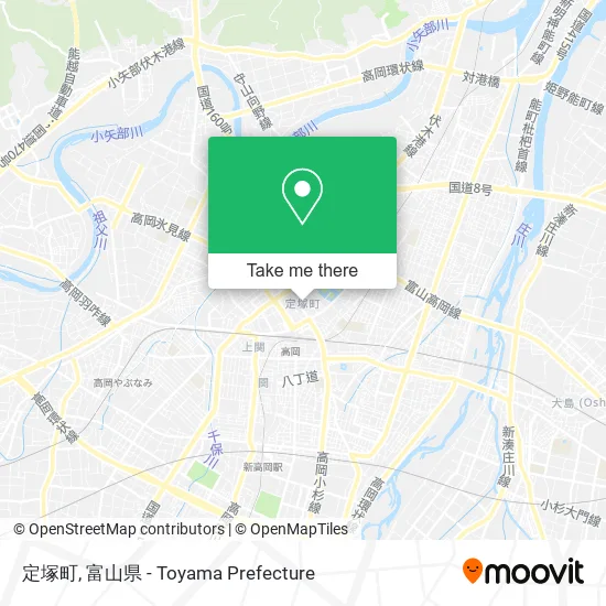 定塚町 map