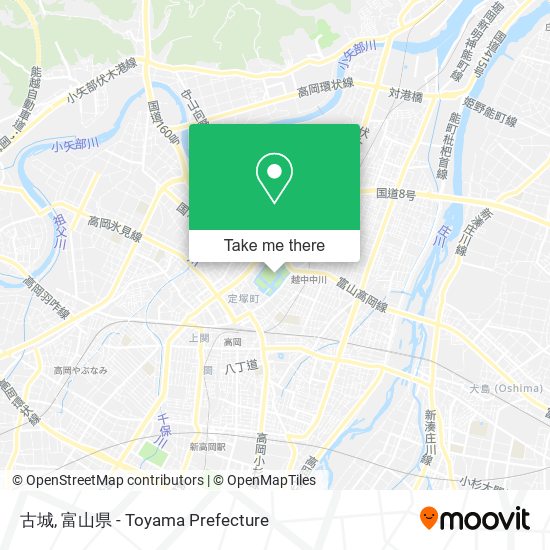 古城 map