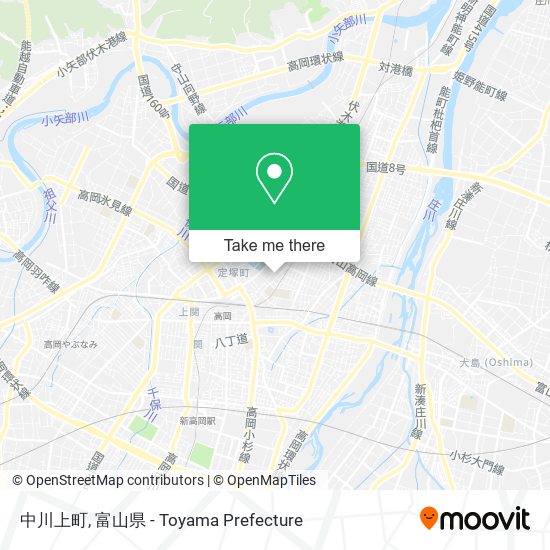 中川上町 map