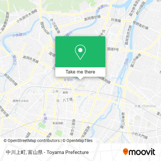 中川上町 map