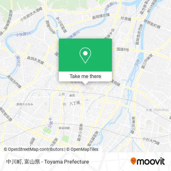 中川町 map