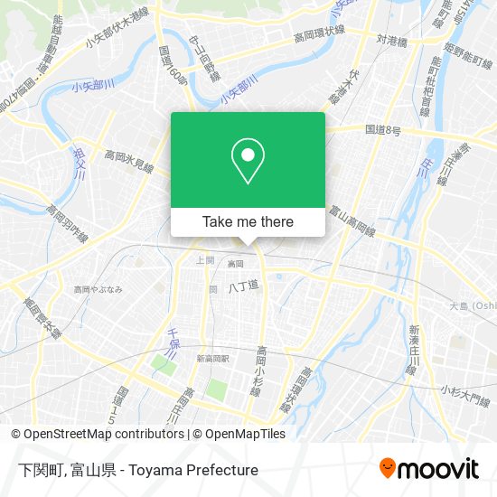下関町 map