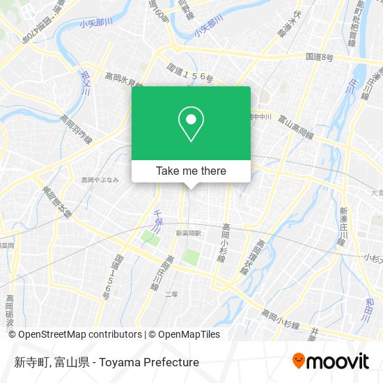 新寺町 map