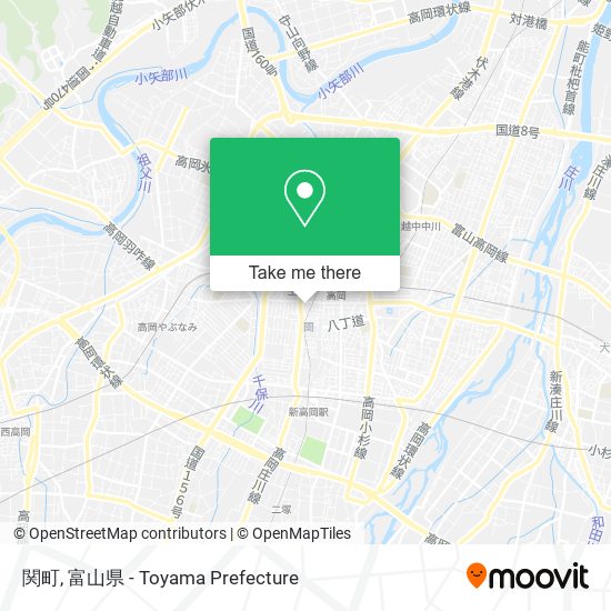 関町 map