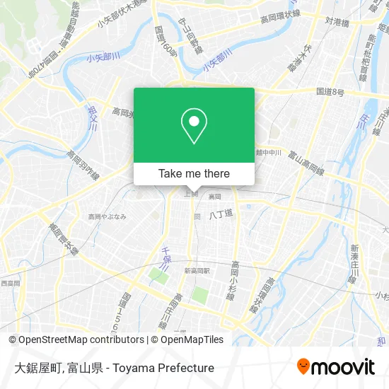 大鋸屋町 map