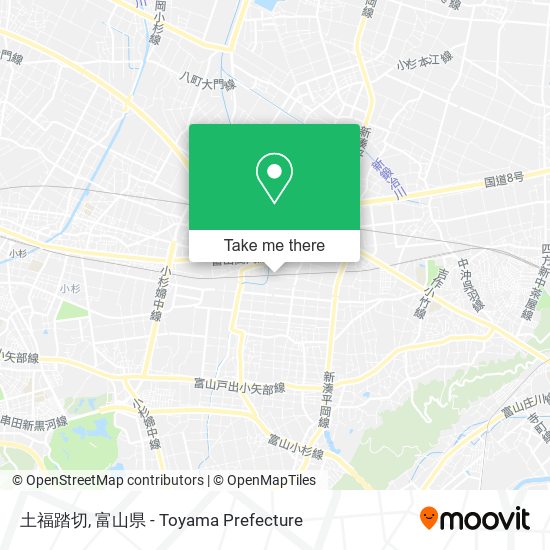 土福踏切 map