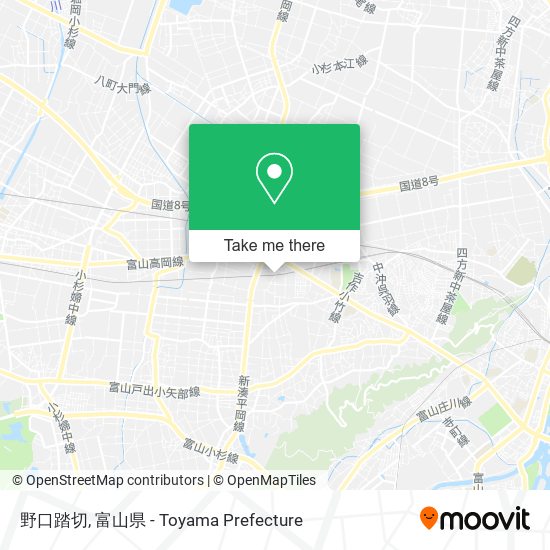 野口踏切 map