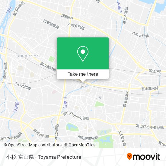 小杉 map