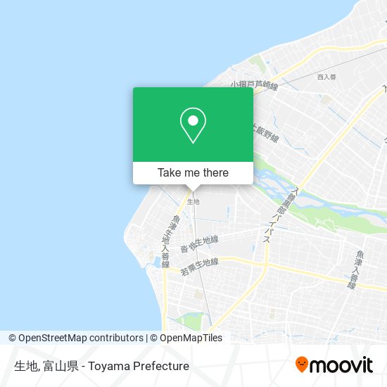 生地 map