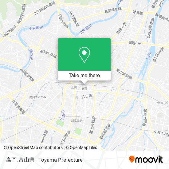 高岡 map