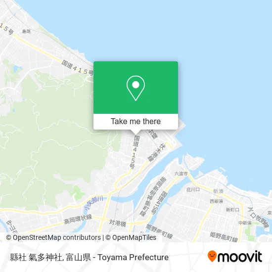 縣社 氣多神社 map