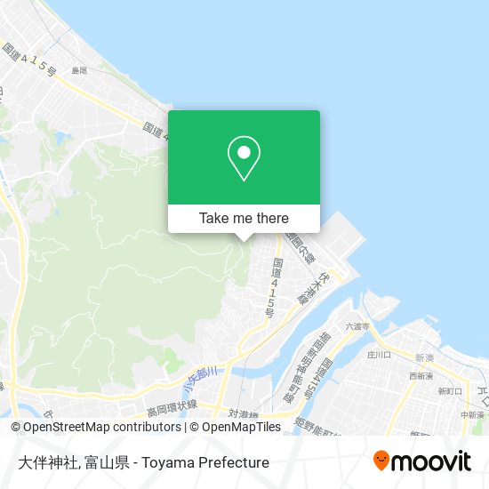 大伴神社 map