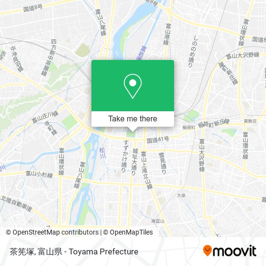 茶筅塚 map